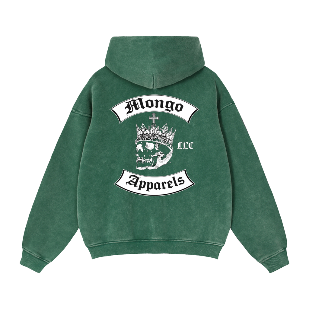 Designer,Luxury,Hoodie,Zip-Up,Motorcycle Style,Mongo Apparels