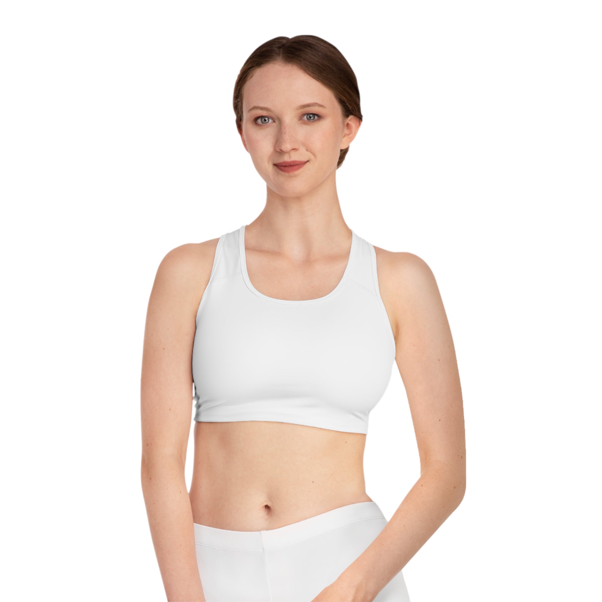 Sports Bra — Gothic "MONGO" Printed Racerback Activewear