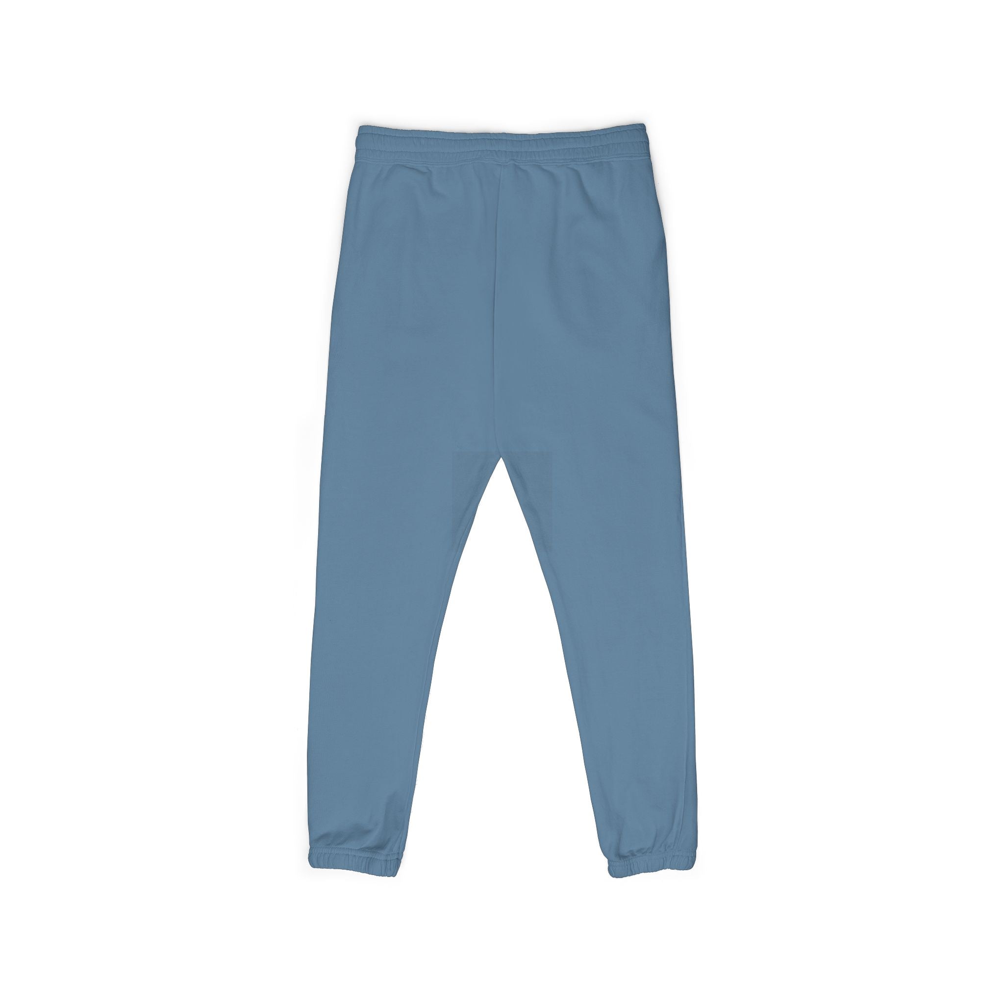 MONGO Gothic Script Sweatpants — Garment-Dyed Fleece Joggers