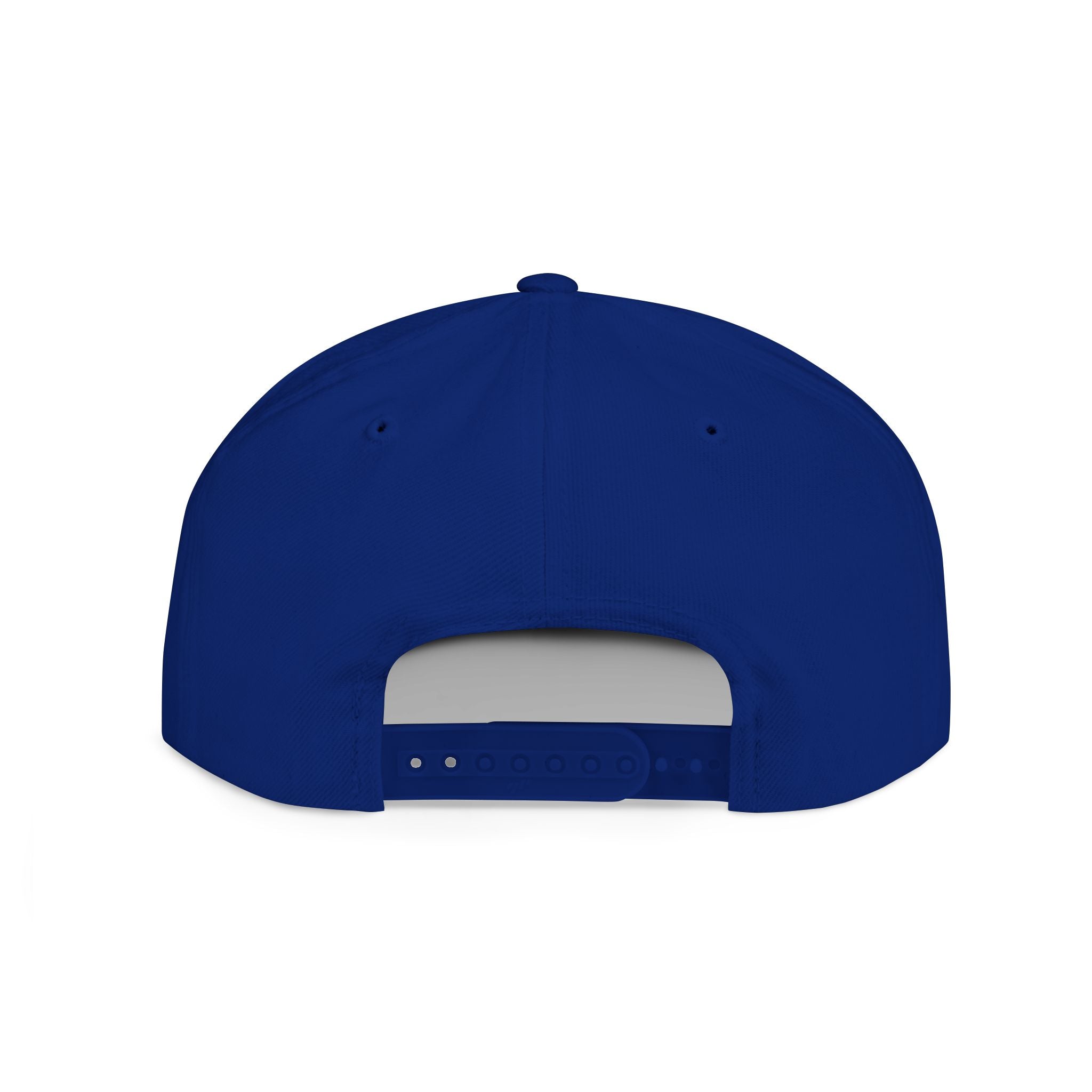 Snapback Hat — "MONGO" Gothic Script Flat-Bill Cap