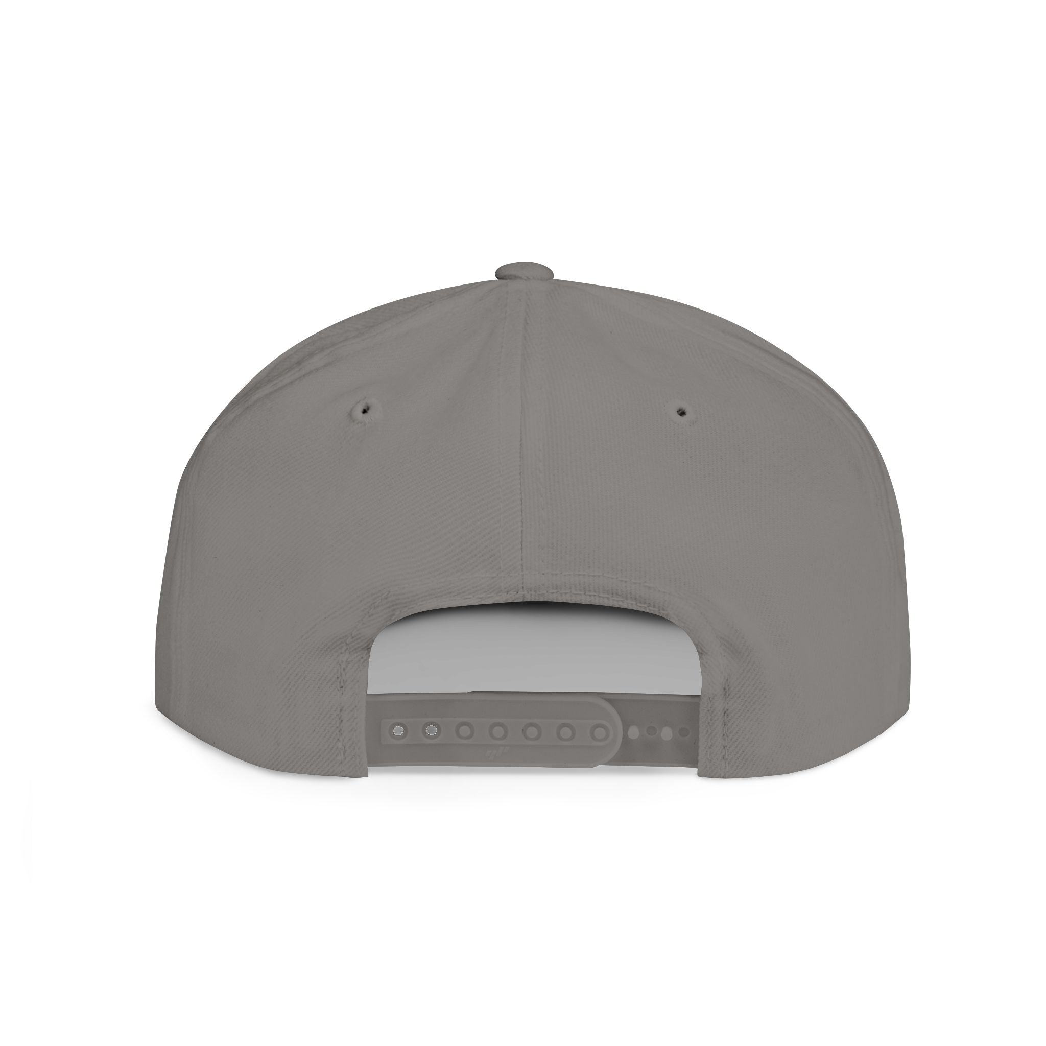 Snapback Hat — "MONGO" Gothic Script Flat-Bill Cap