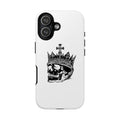 Skull King Phone Case – Gothic Crowned Skull Tough Case