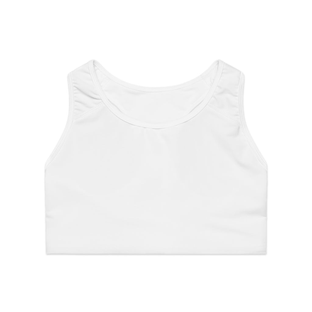 Sports Bra — Gothic "MONGO" Printed Racerback Activewear