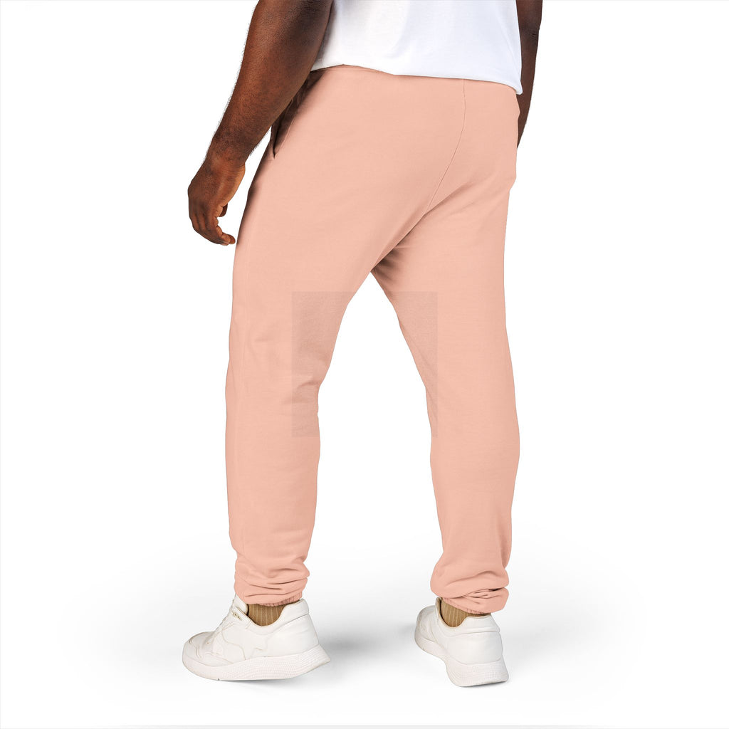 MONGO Gothic Script Sweatpants — Garment-Dyed Fleece Joggers