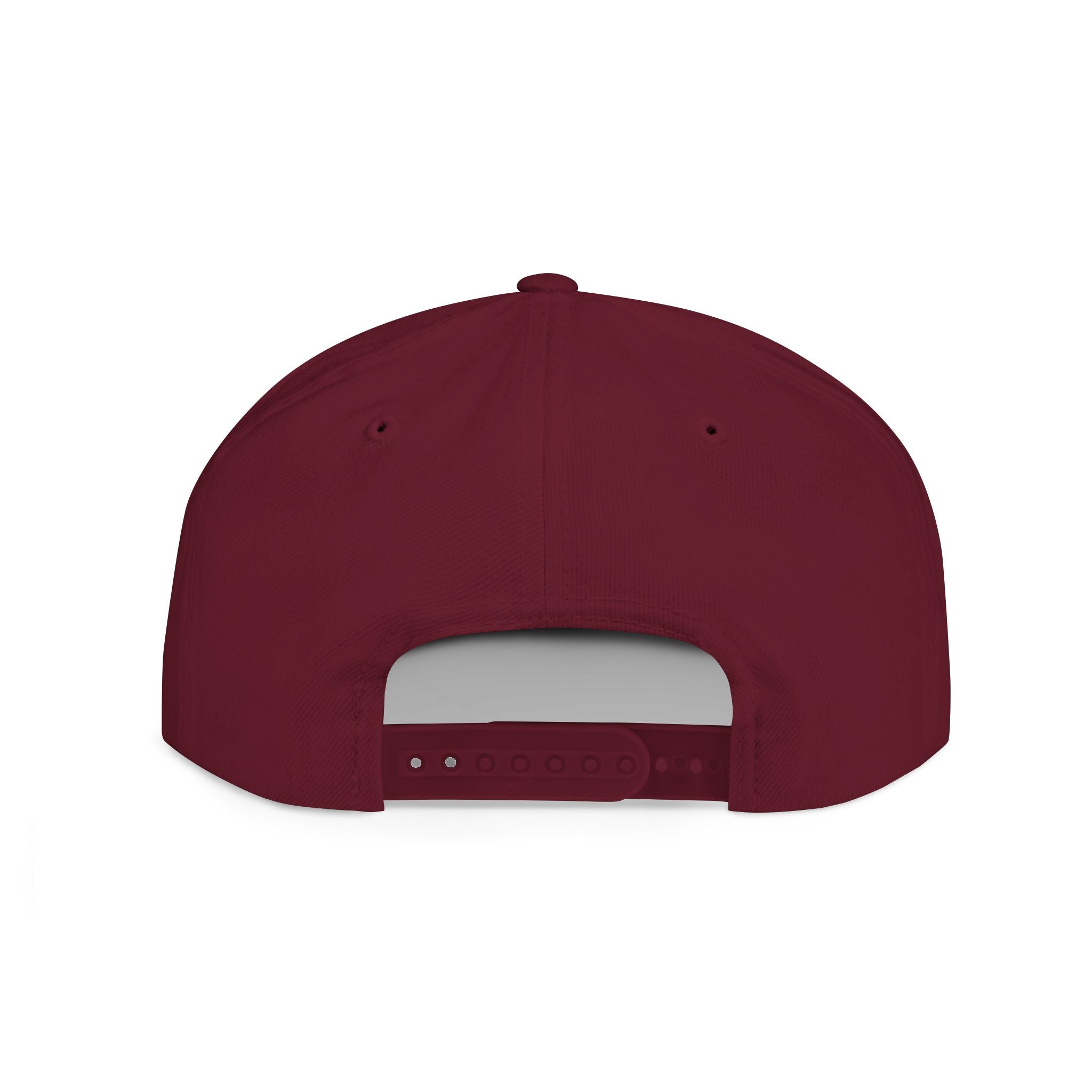 Snapback Hat — "MONGO" Gothic Script Flat-Bill Cap