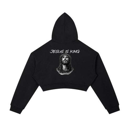 Zip up ,crop top,hoodie,Christian,Religious,Faith