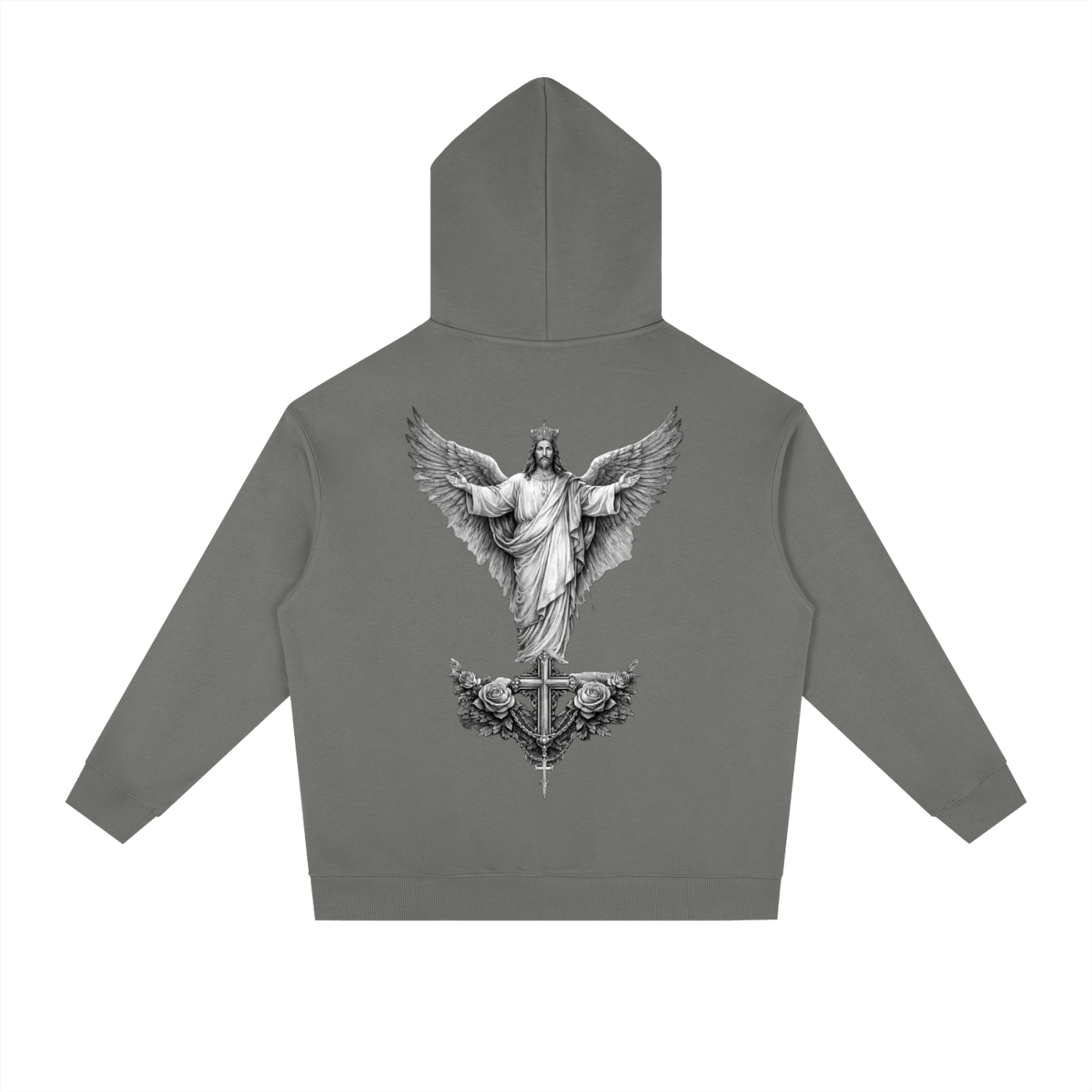 Essential Heavyweight Drop-Shoulder Hoodie