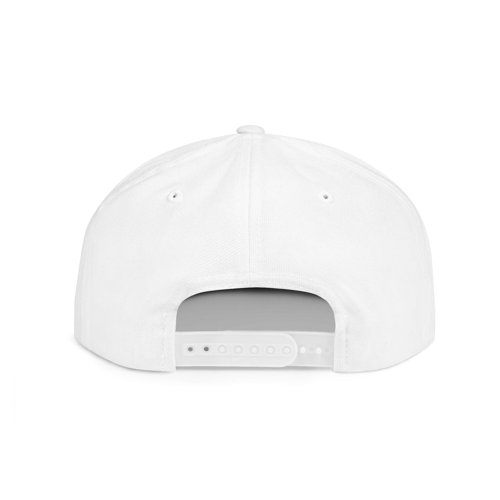 Snapback Hat — "MONGO" Gothic Script Flat-Bill Cap