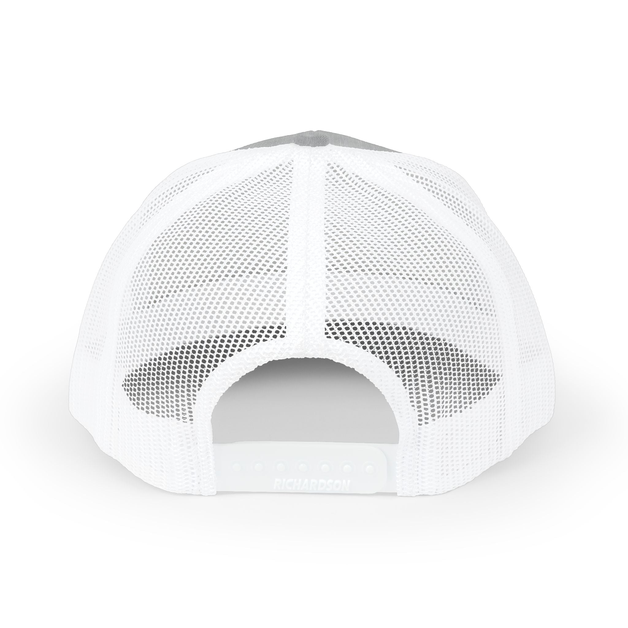 Mongo Embroidered Trucker Cap — Gothic Script Snapback Hat