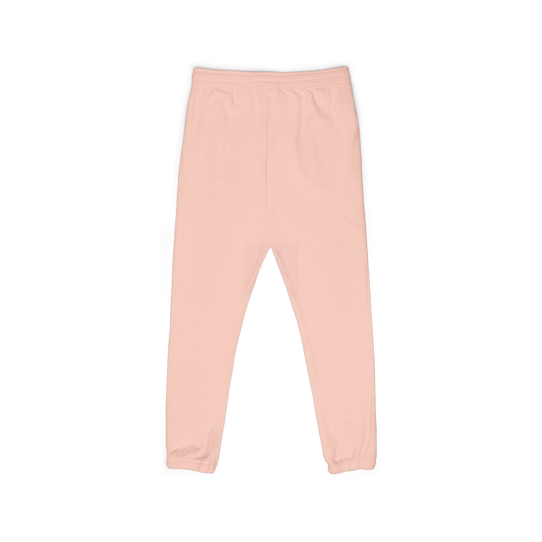 MONGO Gothic Script Sweatpants — Garment-Dyed Fleece Joggers