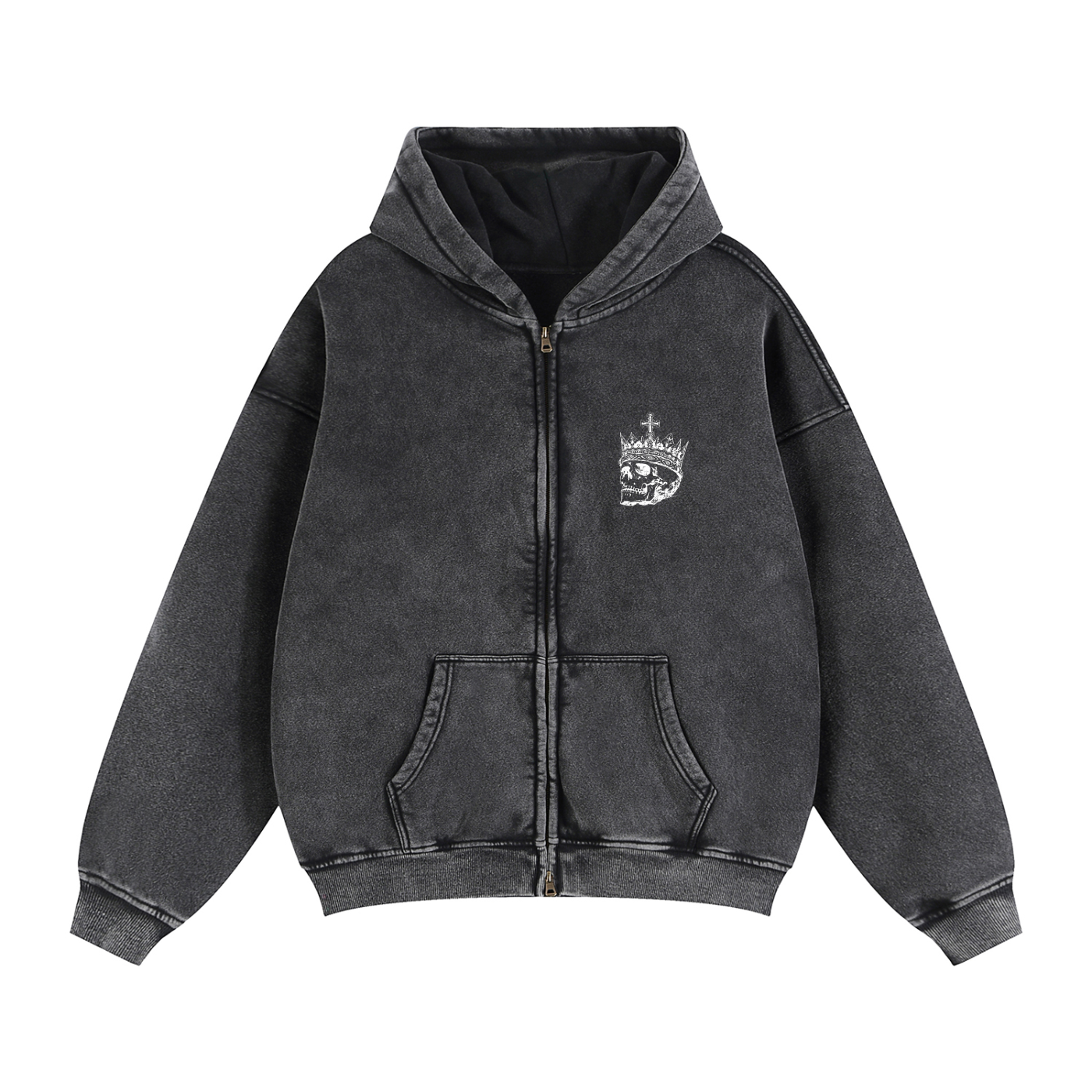 Designer,Luxury,Hoodie,Zip-Up,Motorcycle Style,Mongo Apparels