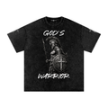 Jesus is King,God's Warrior,Christian,Luxury,Designer,Religious,Faith,Mongo Apparels,T-shirt,drop shoulder