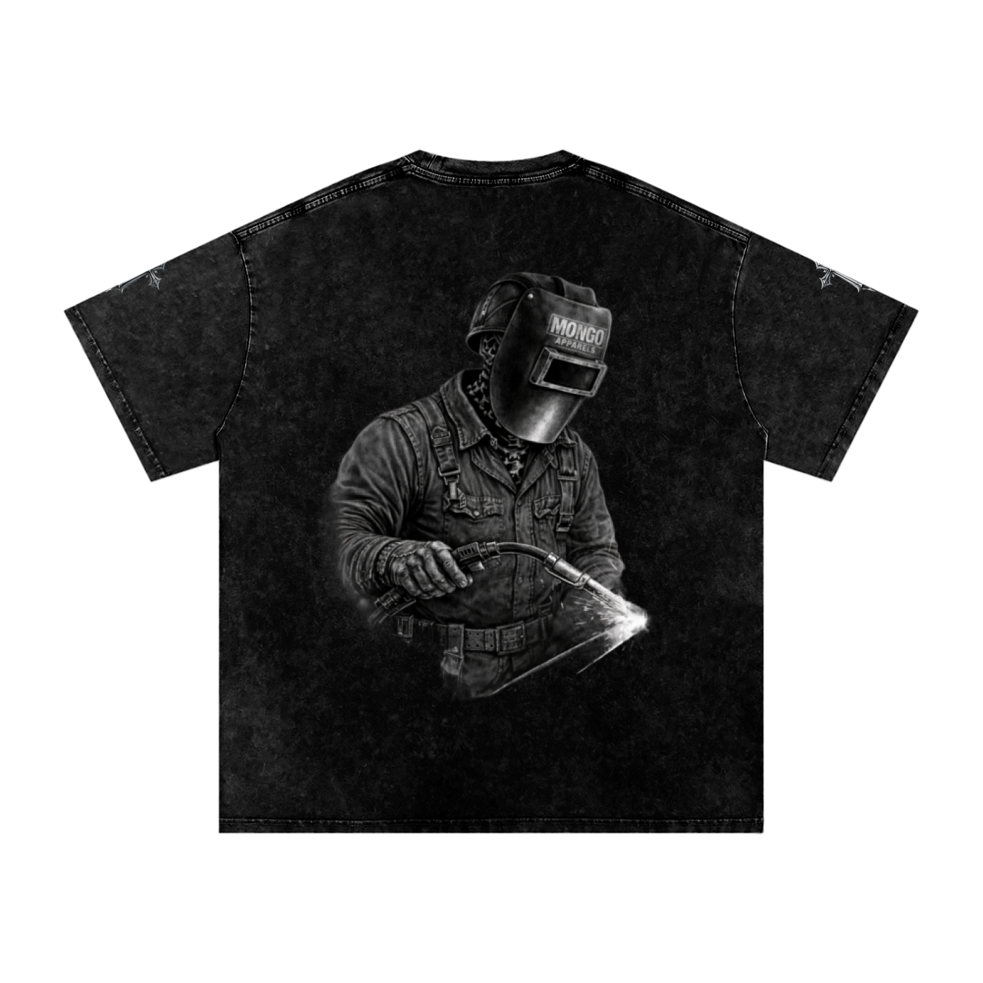 Blue Collar,Welder,Mongo,Apparel,Mongo Apparels,Luxury,Designer,Faith,Religion,Streetwear