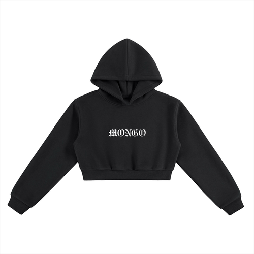 Womans,Cropped Hoodie,Mongo Apparels,Mongo