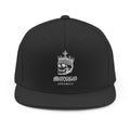 Skull Crown Snapback Hat — Gothic Streetwear Cap