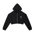 Cropped,Hoodie,Zip up,Christian,Faith,Religious,Luxury,Designer