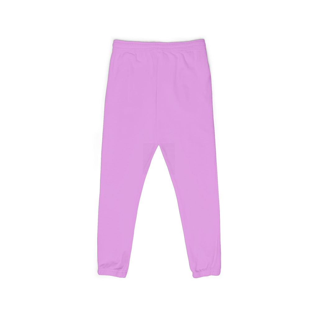 MONGO Gothic Script Sweatpants — Garment-Dyed Fleece Joggers