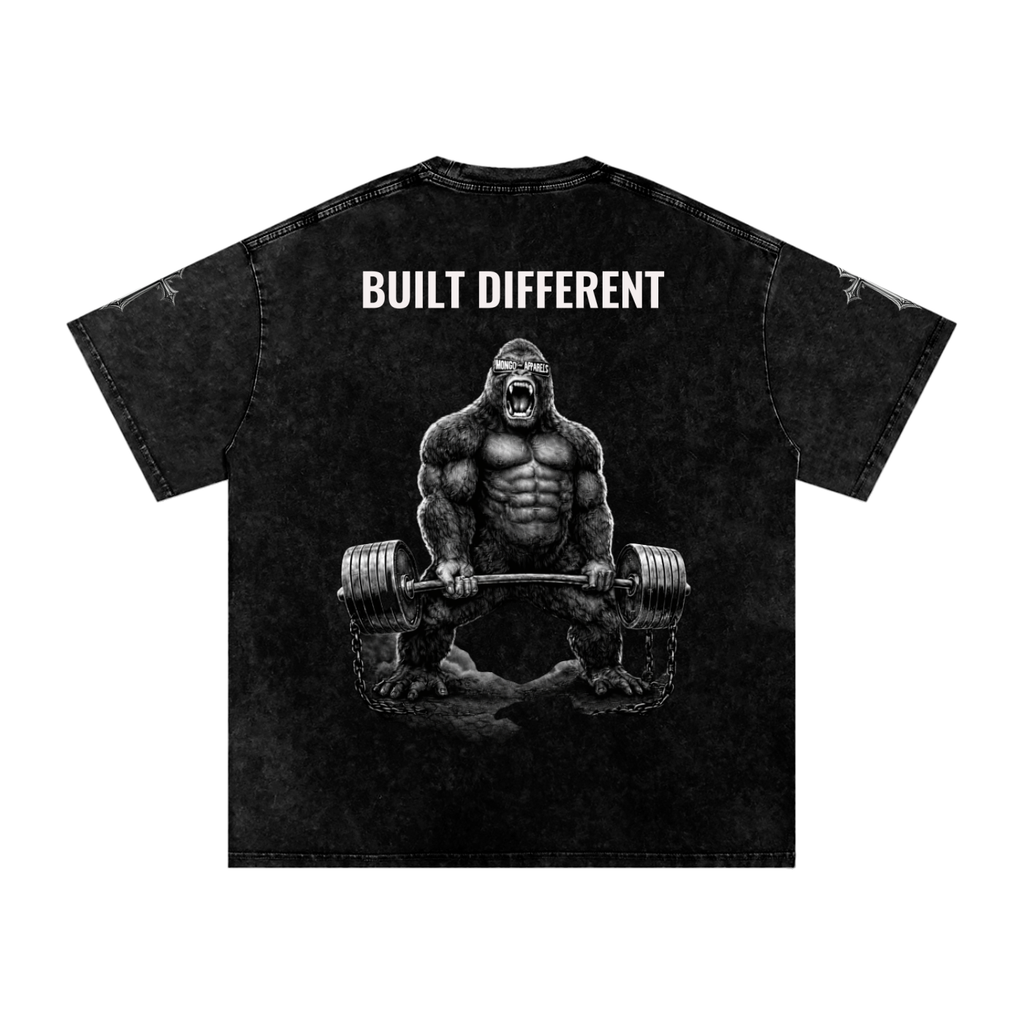 APE,Built Different,Drop Shoulder,Gym,Gym Wear,Designer,Luxury,Streetwear