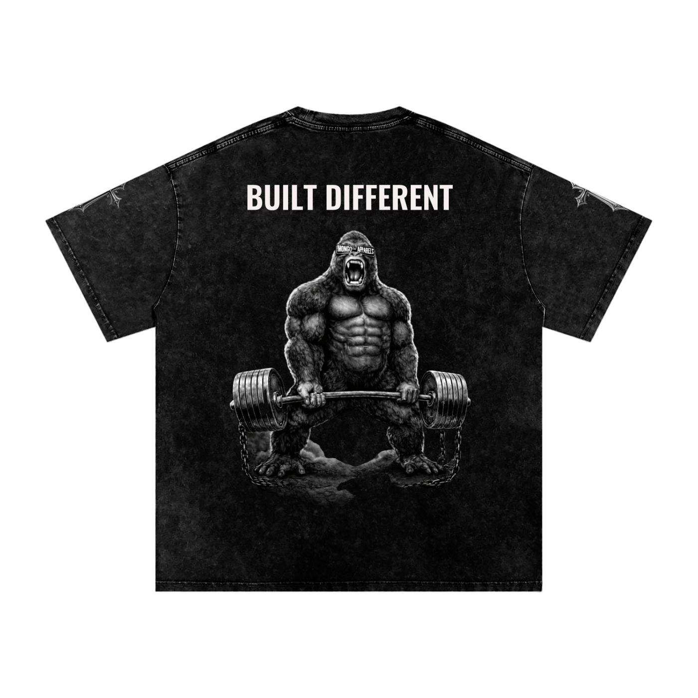 APE,Built Different,Drop Shoulder,Gym,Gym Wear,Designer,Luxury,Streetwear