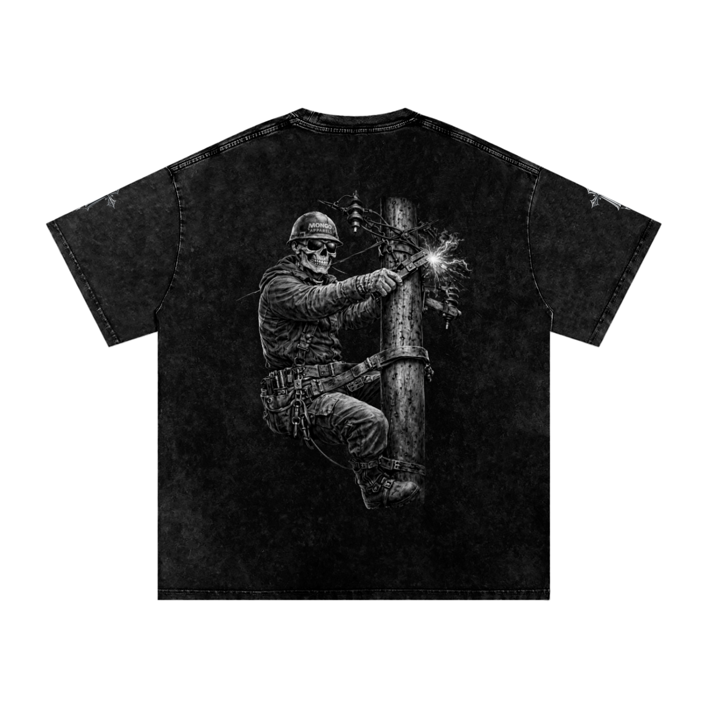 Blue Collar,Lineman,Mongo,Apparel,Mongo Apparels,Luxury,designer,Streetwear,Faith,Religion