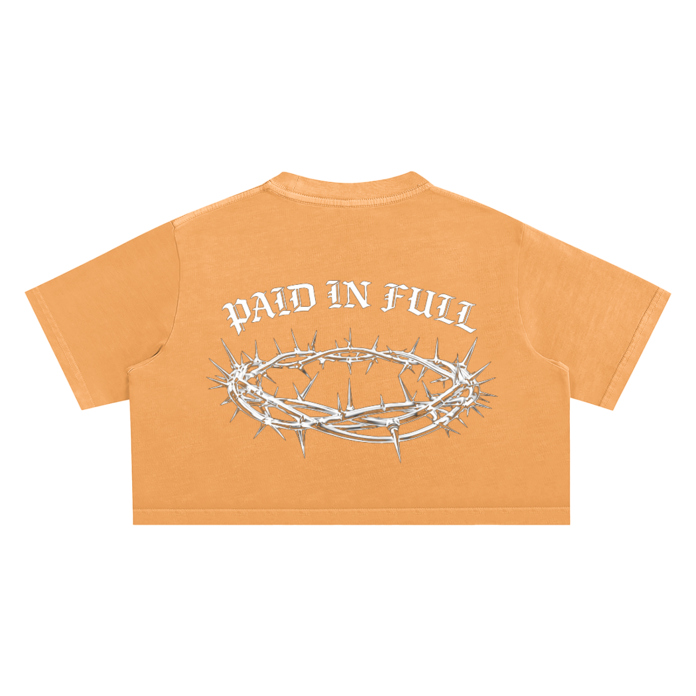 Snow Washed Crop Top