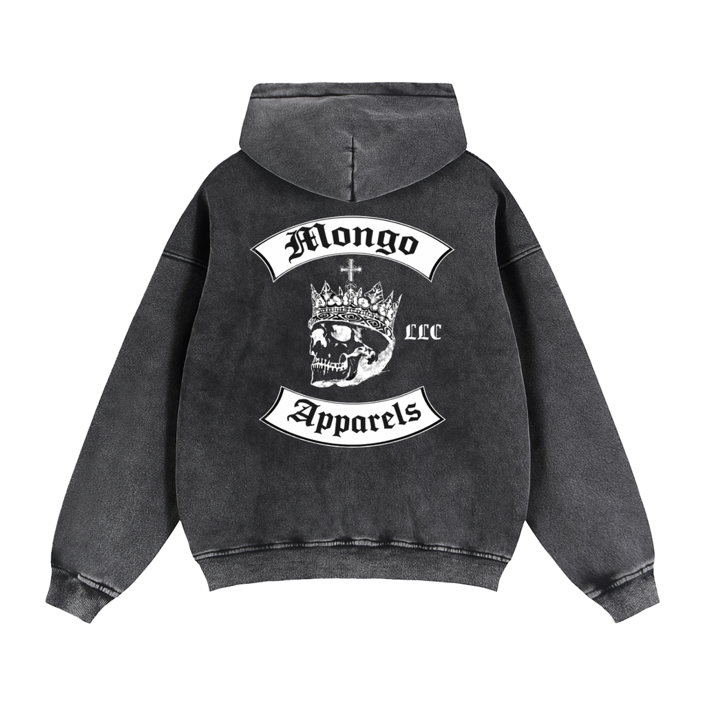 Designer,Luxury,Hoodie,Zip-Up,Motorcycle Style,Mongo Apparels