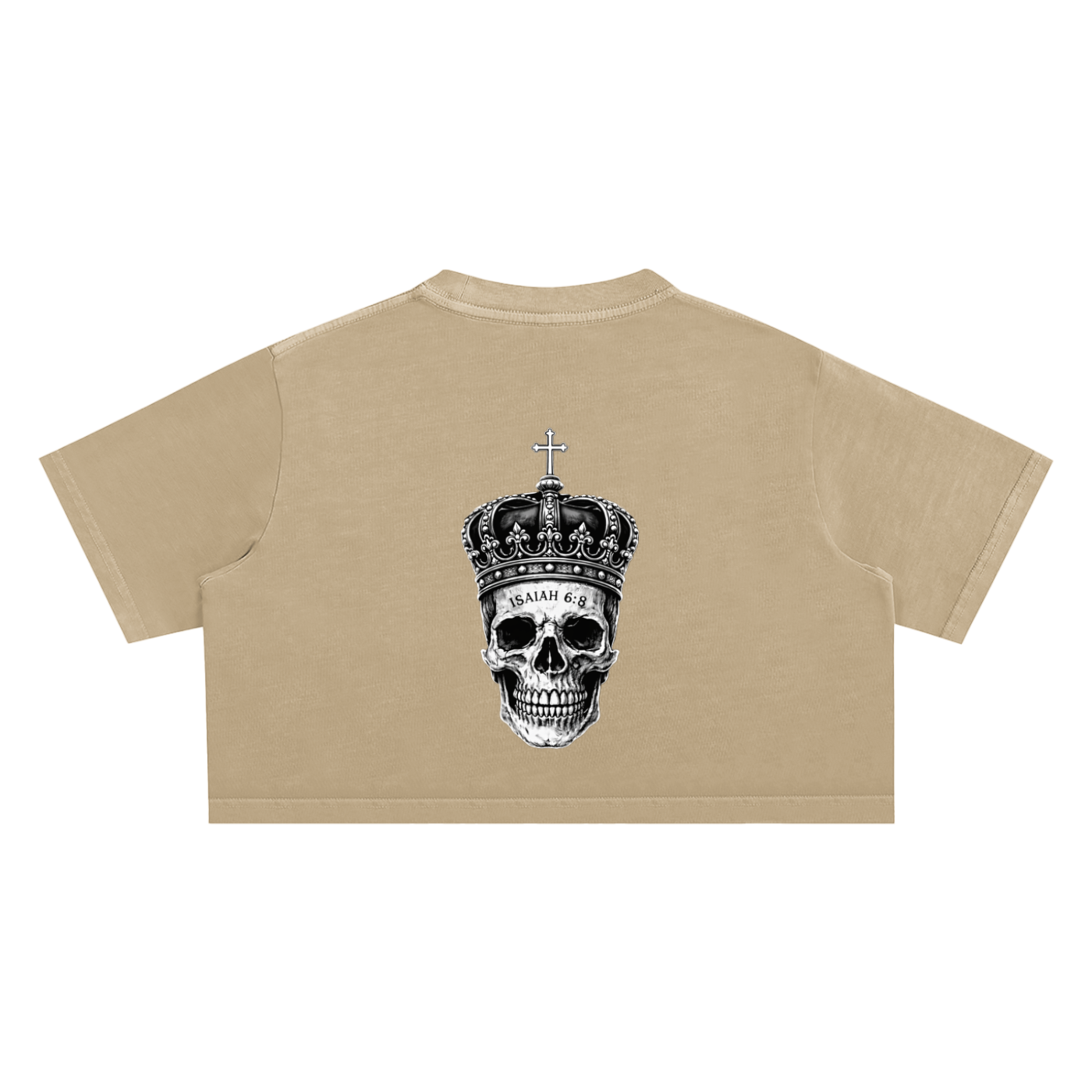 Snow Washed Crop Top