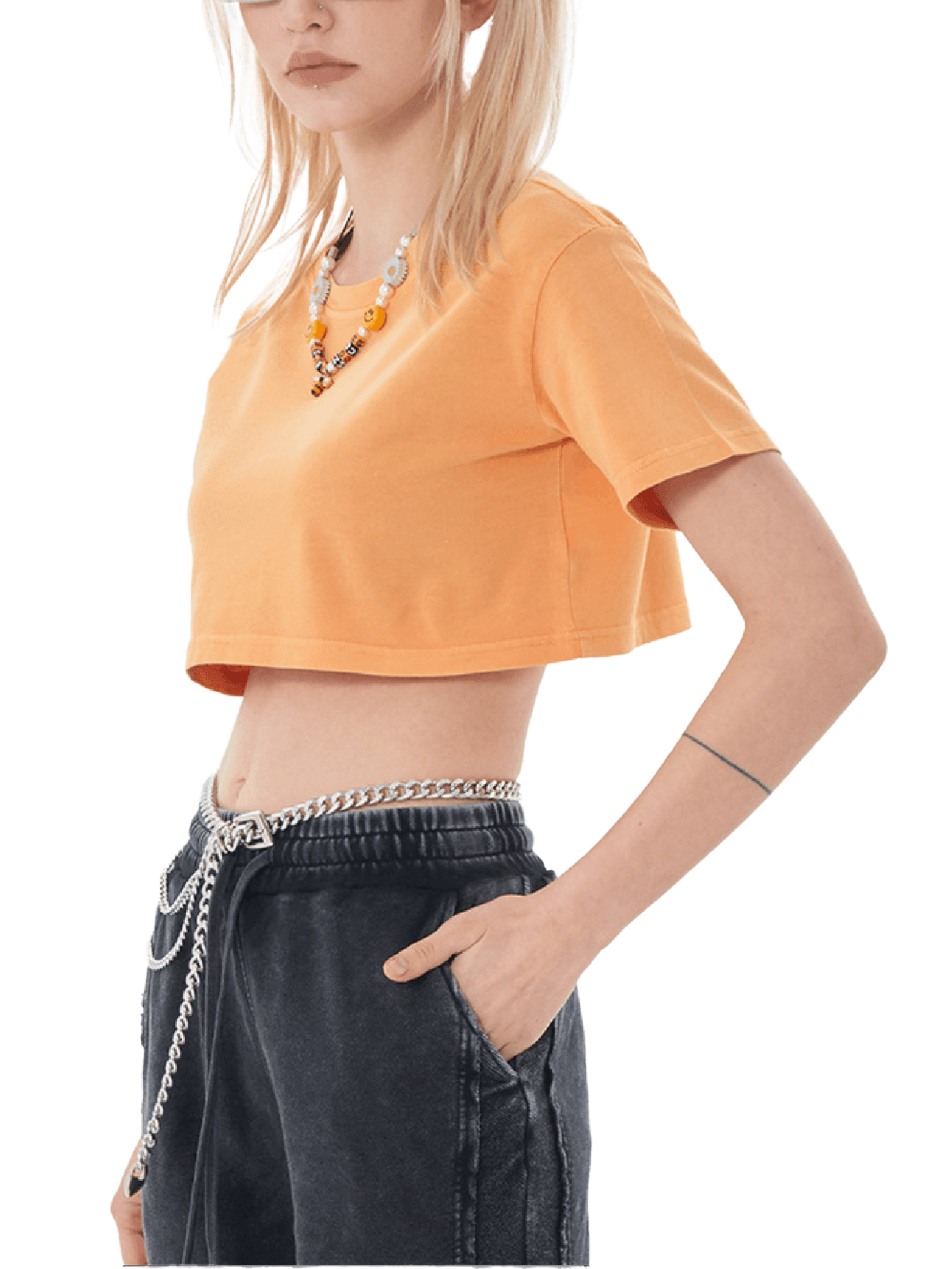 Womens,Cropped T-Shirt,Mongo,Mongo Apparels,Gym wear